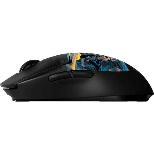 DC Comics Batman All Star Batman & Robin, The Boy Wonder ( Batman & Robin in Action) By Jim Lee G Pro Wireless Gaming Mouse Skin